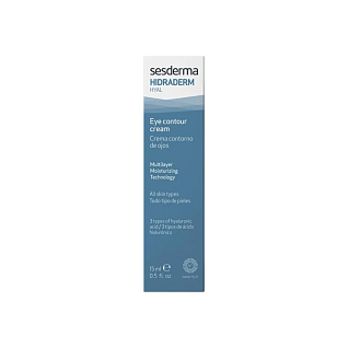 Hidraderm Hyal Eye contour cream – крем-контур для зоны вокруг глаз, 15 мл