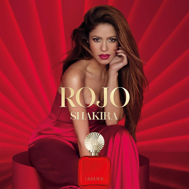 SHAKIRA Rojo 50