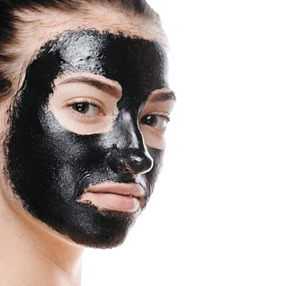 Charcoal black head очищающая маска-пленка с углем, 100г