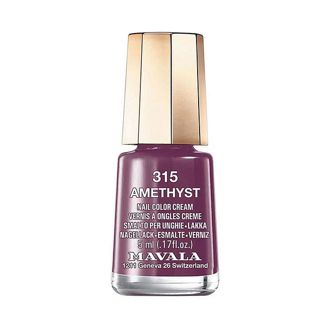 Nail polish Лак для ногтей 315 amethyst 5 мл