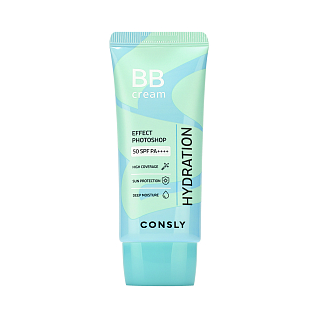 Consly BB Cream Увлажняющий bb-крем с эффектом фотошопа spf50 pa++++ натуральный бежевый, 50мл