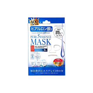 Japan Gals Pure5 Essence Маска с гиалуроновой кислотой 30 шт