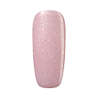 LUXURY&STYLE DELICACY Лак для ногтей желейной текстуры припыленный светло-розовый с большим количеством голографических частиц 12 мл