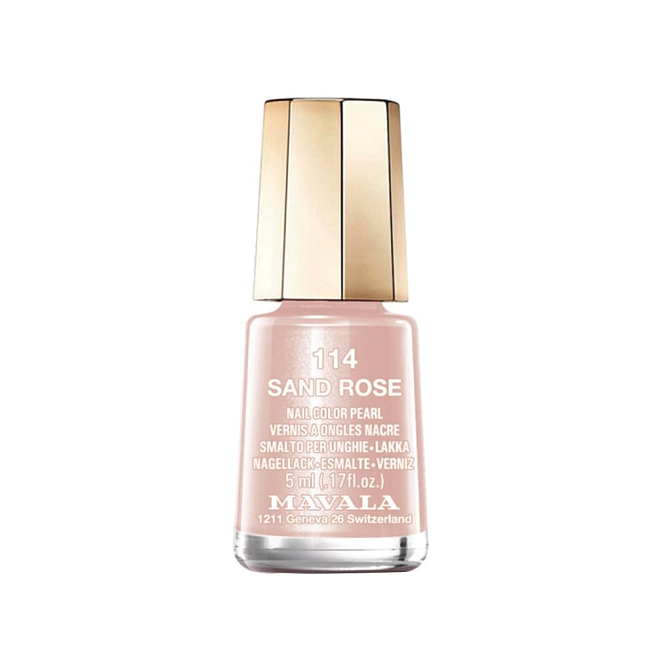 Nail polish Лак для ногтей 114 sand rose 5 мл