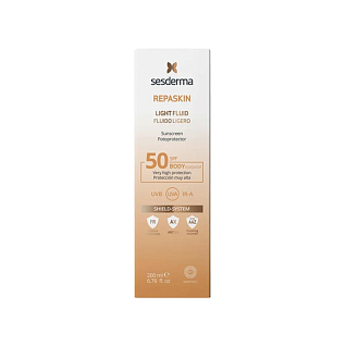 Repaskin Body sunscreen spf50 – флюид нежный солнцезащитный для тела сзф 50, 200 мл