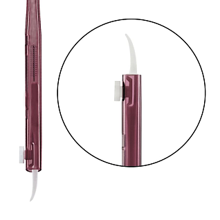 Щеточка многофункциональная для бровей и ресниц baby brush 1.0 мм, фиолетовая