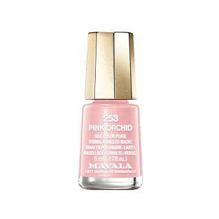 Nail polish Лак для ногтей 253 pink orchid 5 мл