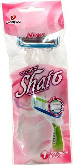 Станок для бритья одноразовый женский, dorco shai 6