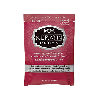 Keratin Маска для придания гладкости волосам с протеином кератина, 50 г