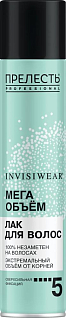Invisiwear Лак для волос невесомый экстремальный объем от корней сверхсильной фиксации 5 300мл