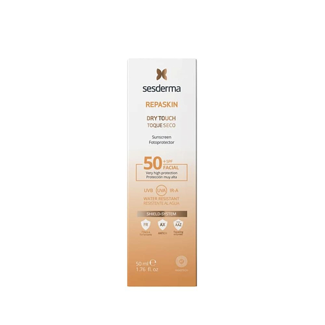 Repaskin Facial sunscreen spf 50 – средство солнцезащитное с матовым эффектом для лица сзф 50, 50 мл