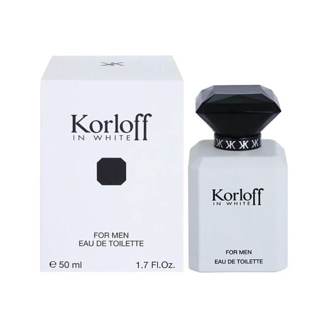 Korloff In White edt Туалетная вода 50 мл