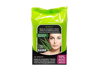 MakeUp Cleansing Tissue Влажные салфетки для удаления макияжа  33 шт fresh aloе