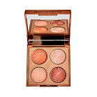 GODDESS GLOW EYE QUAD Палетка теней для век golden hour