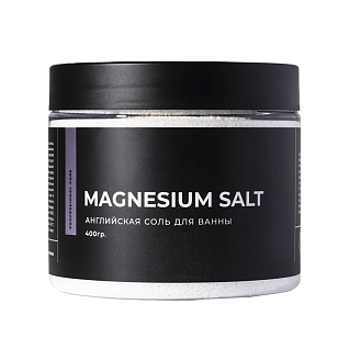 MAGNESIUM SALT Английская соль для ванн 400 мл