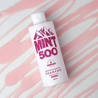 Daily Moisturising Shampoo Raspberry Mint Шампунь ежедневный увлажняющий бессульфатный с ароматом малины и мяты, 250 мл