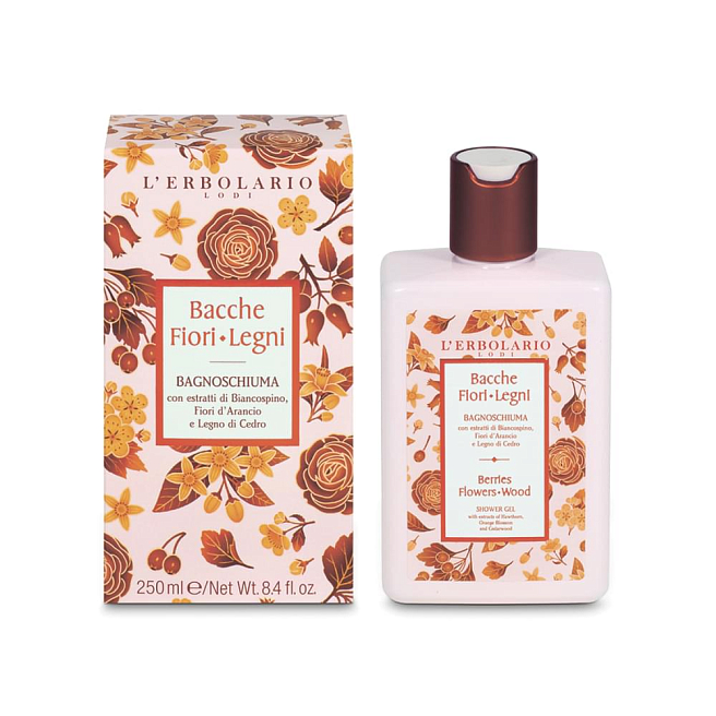 Berries Flowers Wood Гель для душа berries flowers wood shower gel 250мл