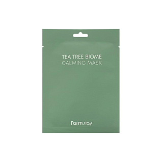 Tea tree biome маска тканевая для лица с экстрактом чайного дерева, 25мл