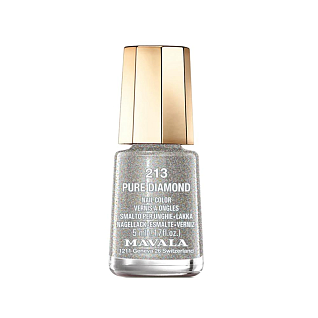 Nail polish Лак для ногтей 213 pure diamond 5 мл