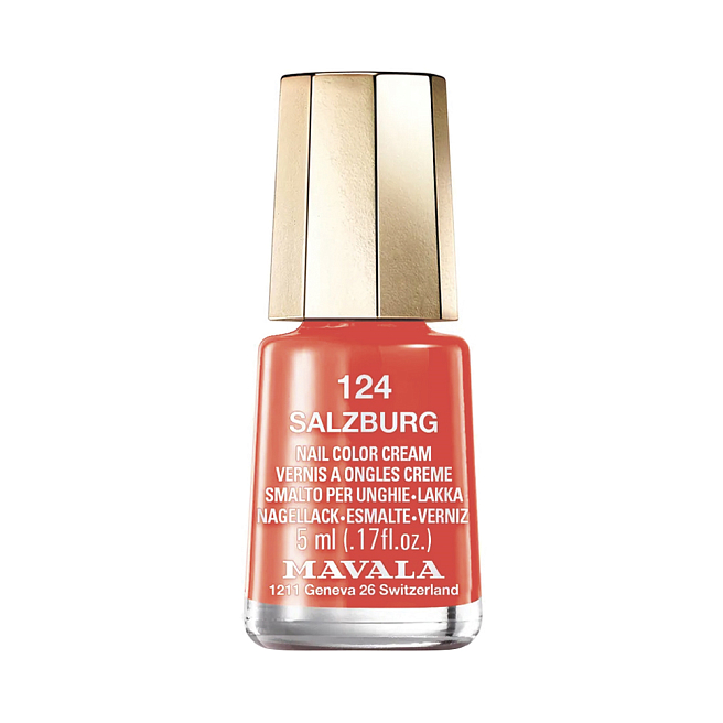 Nail polish Лак для ногтей 124 salzburg 5 мл