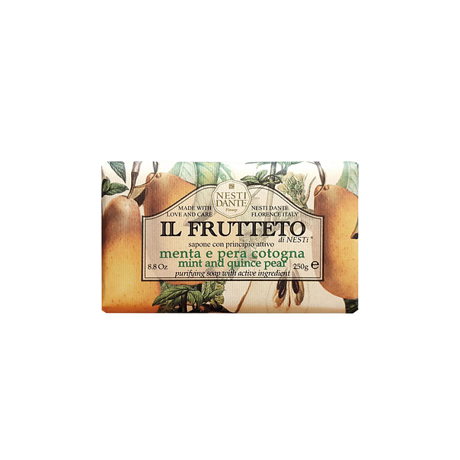 Il Frutteto Мыло mint and quince pear мята и айвовая груша 250 г