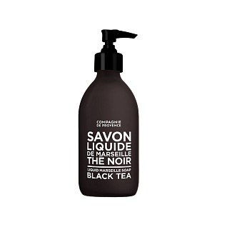 Black tea liquid marseille soap 300мл - жидкое мыло для тела и рук