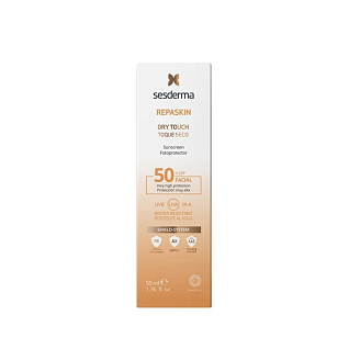 Repaskin Facial sunscreen spf 50 – средство солнцезащитное с матовым эффектом для лица сзф 50, 50 мл