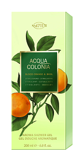 Acqua Colonia Stimulating - Blood Orange & Basil Гель для душа, 200мл