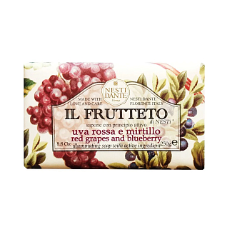 Il Frutteto Мыло red grapes & blueberry красный виноград и голубика 250 г