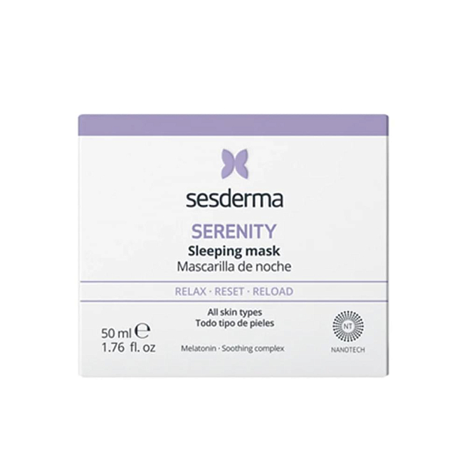 Serenity Sleeping mask - маска ночная для лица, 50 мл