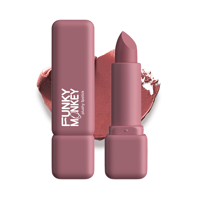 Помада для губ плюшевая Plushy lipstick Тон 03 розовый нюд