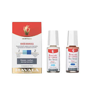 Экран защитный для ногтей nail shield 2 x 10ml