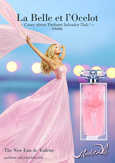 Les Parfums Salvador Dali La Belle Et I`Ocelot Миниатюра туалетная вода 7 мл