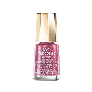 Nail polish Лак для ногтей 391 pink cosmic 5 мл