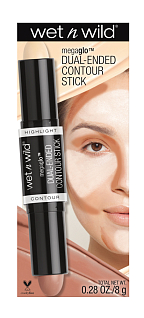 Карандаш-Стик Для Контуринга Megaglo Dual-ended Contour Stick E7511 light medium