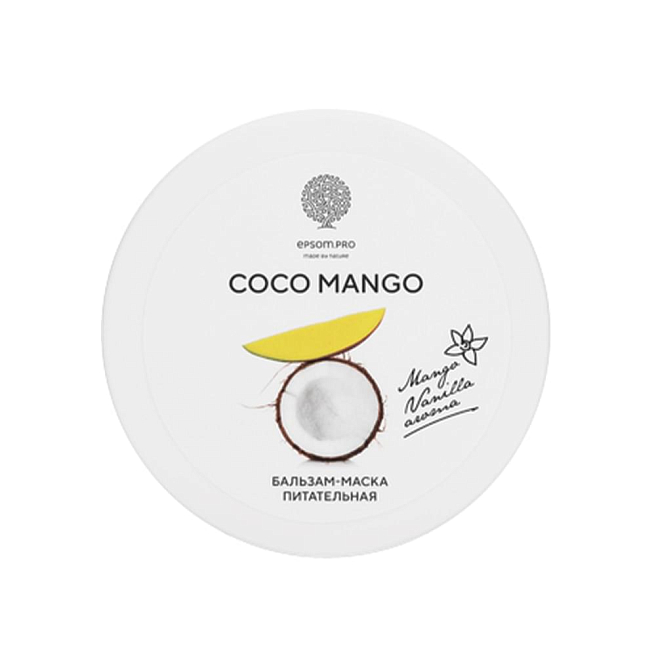 Бальзам-маска для питания волос coco mango hair mask-balm 200 мл