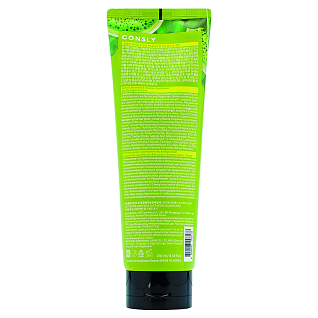 Consly Hair Кондиционер с экстрактами водорослей и зеленого чая матча для силы и блеска волос, 250мл