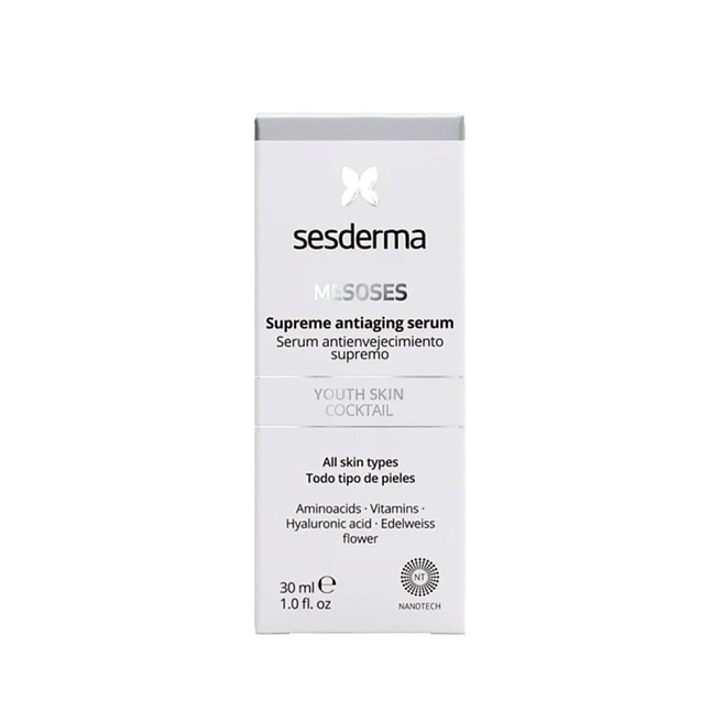 Mesoses Serum – сыворотка омолаживающая supreme mesoses, 30 мл