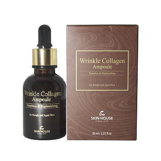 The Skin House The skin house антивозрастная ампульная сыворотка с коллагеном wrinkle collagen 30мл