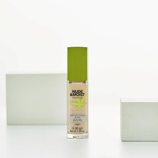 Hypoallergenic Флюид увлажняющий и питательный гипоаллергенный  nude&moist make-up тон 01 light beige