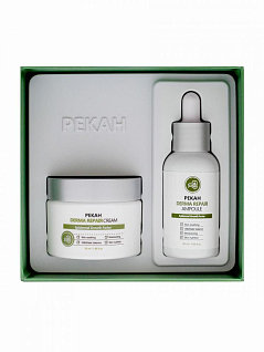 Pekah Face Set Набор Восстанавливающий набор для лица крем и сыворотка 50 мл+50мл
