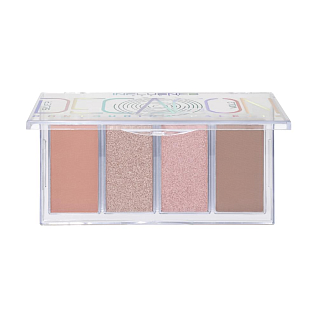 Silver Decagon Палетка для контуринга  contouring palette “silver decagon” тон 02