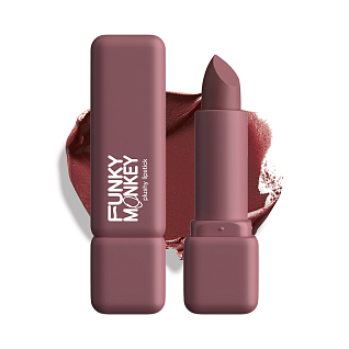 Помада для губ плюшевая Plushy lipstick Тон 07 терракотовый