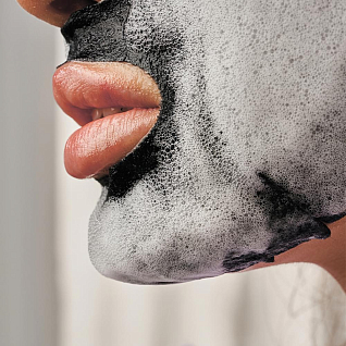 BLOOM Кислородная маска-шипучка для лица максимальное очищение c барбадосской вишней, 25 г