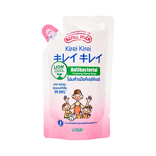 Kirei Kirei Мыло-пенка антибактериальная для рук воздушное мыло (запасной блок) 200 мл