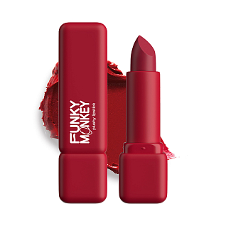 Помада для губ плюшевая Plushy lipstick Тон 08 алый