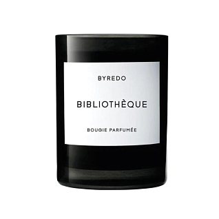 Candles - Свеча ароматическая bibliotheque fragranced candle 240г