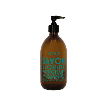 Mint basil liquid marseille soap 300мл – энергизирующее жидкое мыло для тела и рук