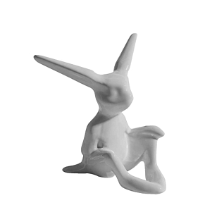 Промо Ceramic bunny white (small)