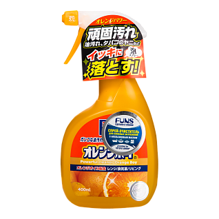 FUNS Очиститель сверхмощный для дома с ароматом апельсина 400 мл orange boy